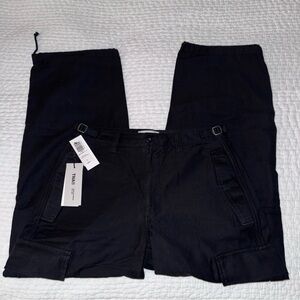 Aritzia TNA black supply cargo pants